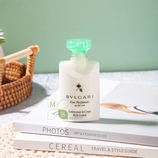 BVLGARI Shampoo & Conditioner & Body Lotion & Shower Gel & Soap Green Tea 40ml