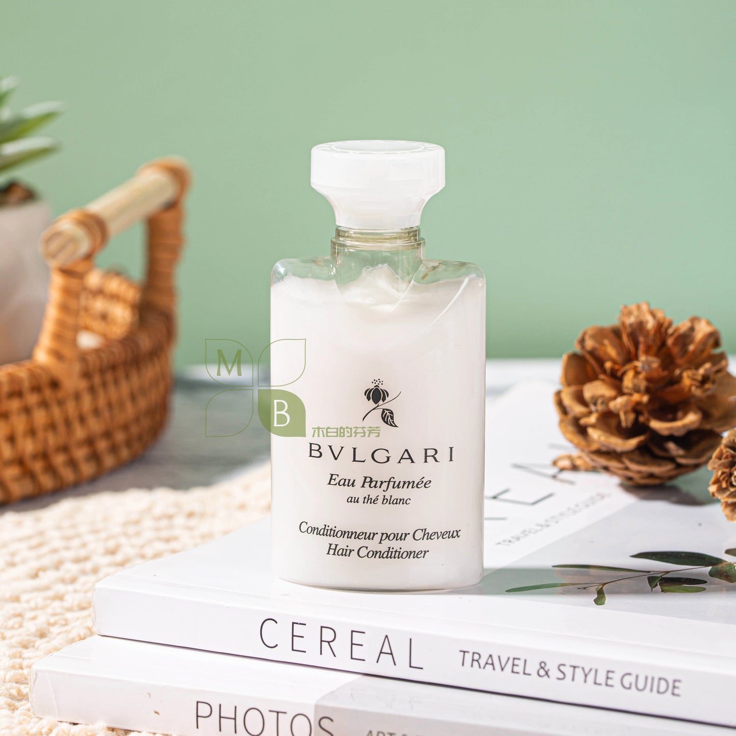 BVLGARI Conditioner White Tea Set of 4 40ml Each