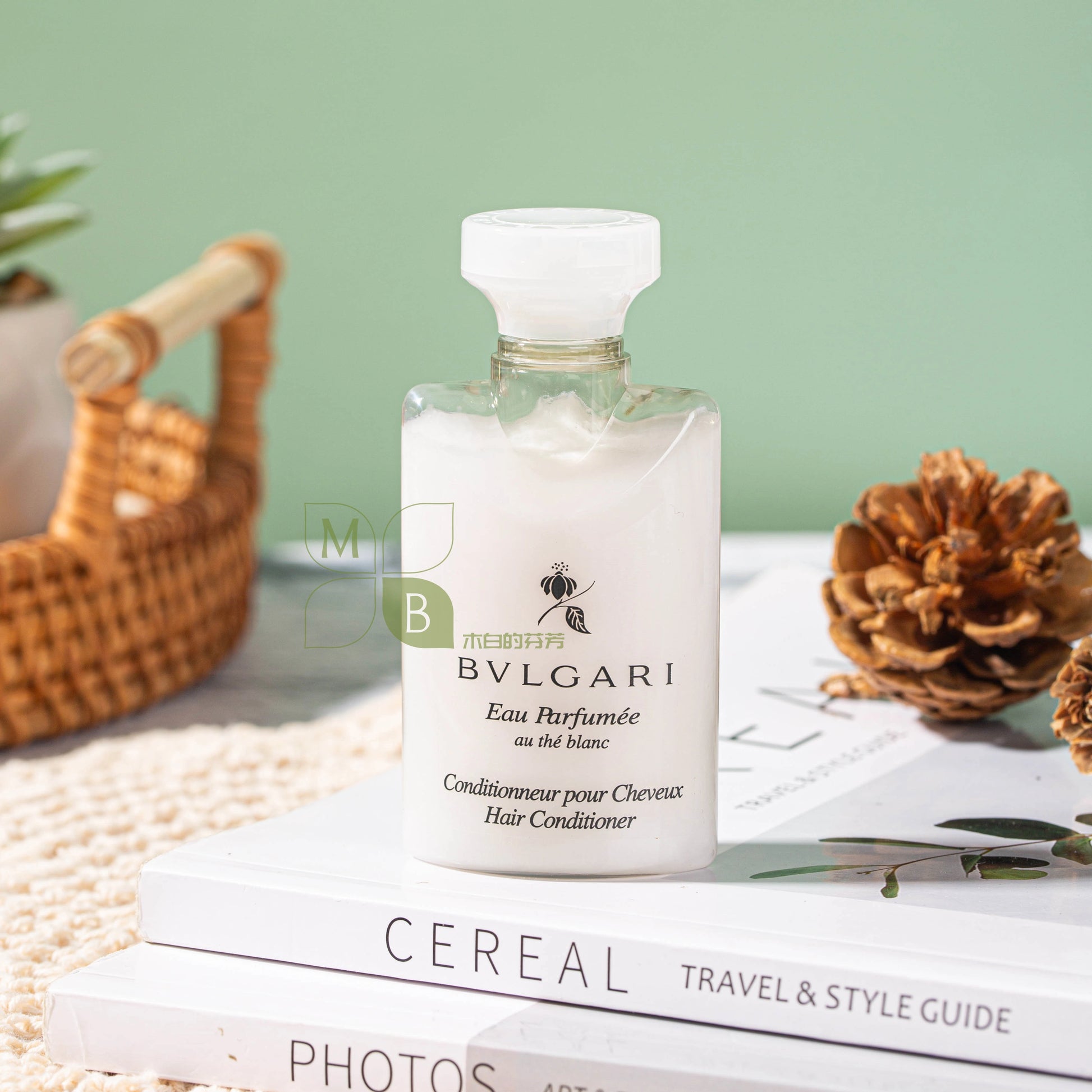 BVLGARI Conditioner White Tea Set of 4 40ml Each