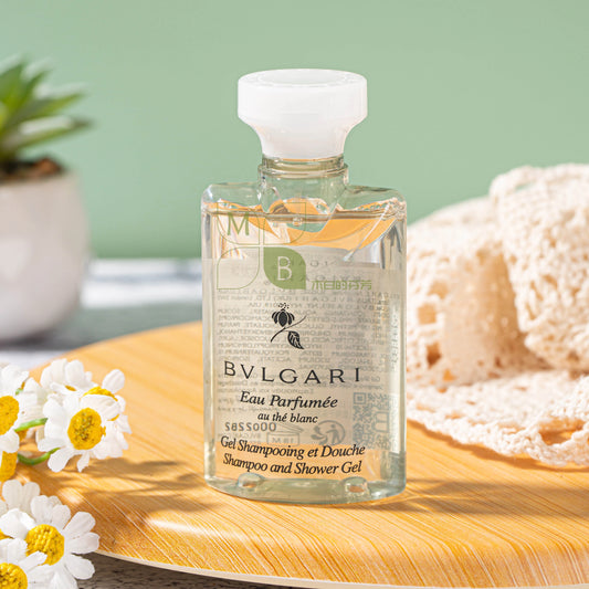 BVLGARI Shower Gel White Tea Set of 4 40ml Each