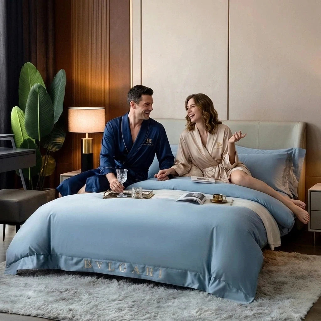Bvlgari Hotel 4-Piece Bedding Set